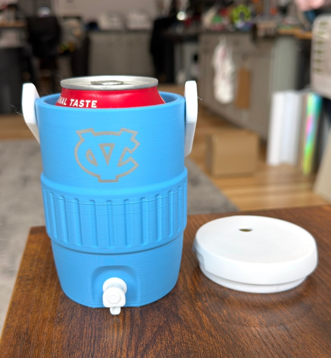 CV water jug can cooler