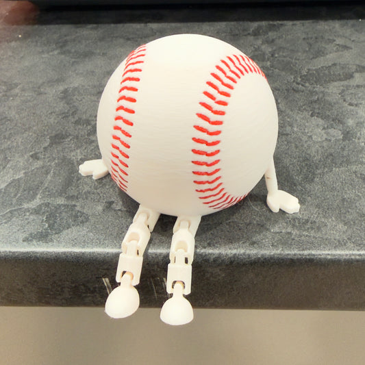 Baseball shelf buddy