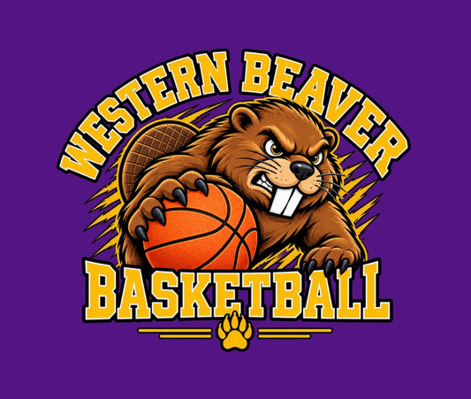 Western Beaver Basketball - Purple