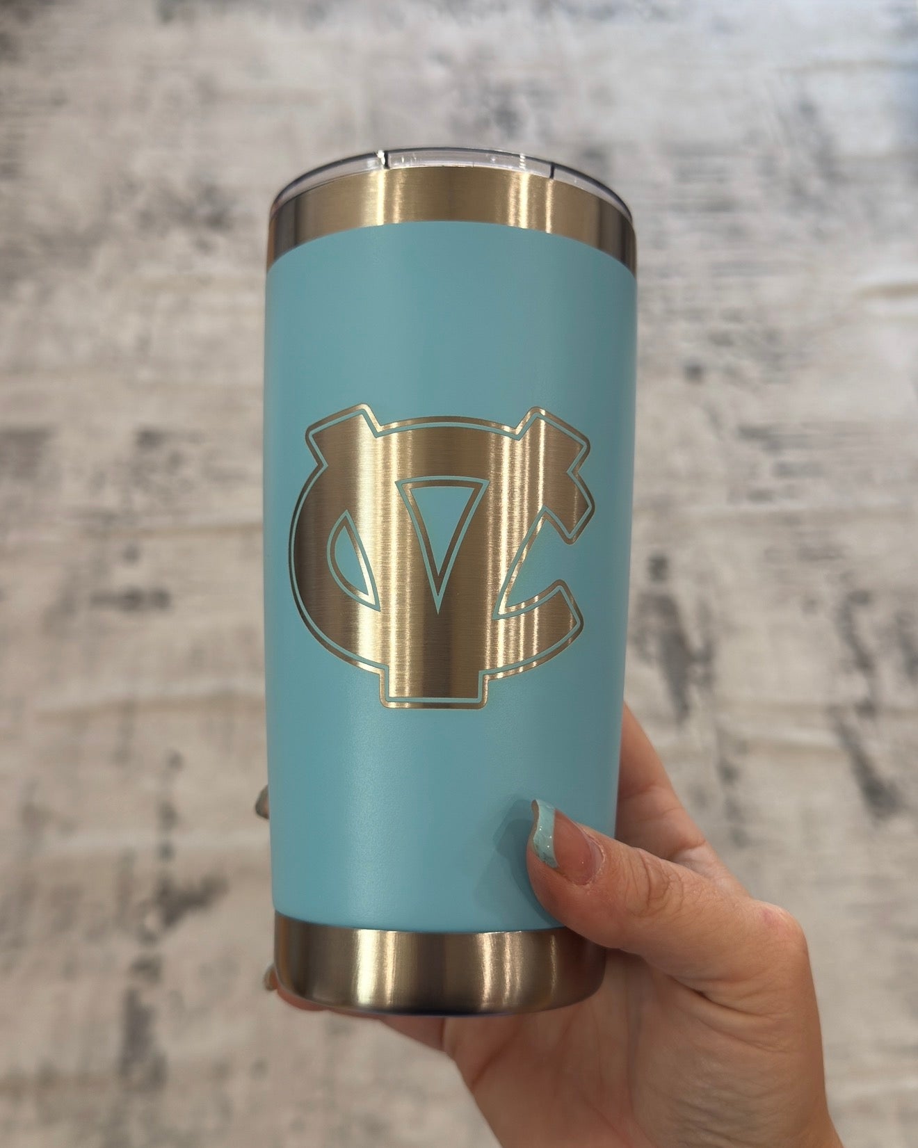 20oz CV Tumbler - Light Blue