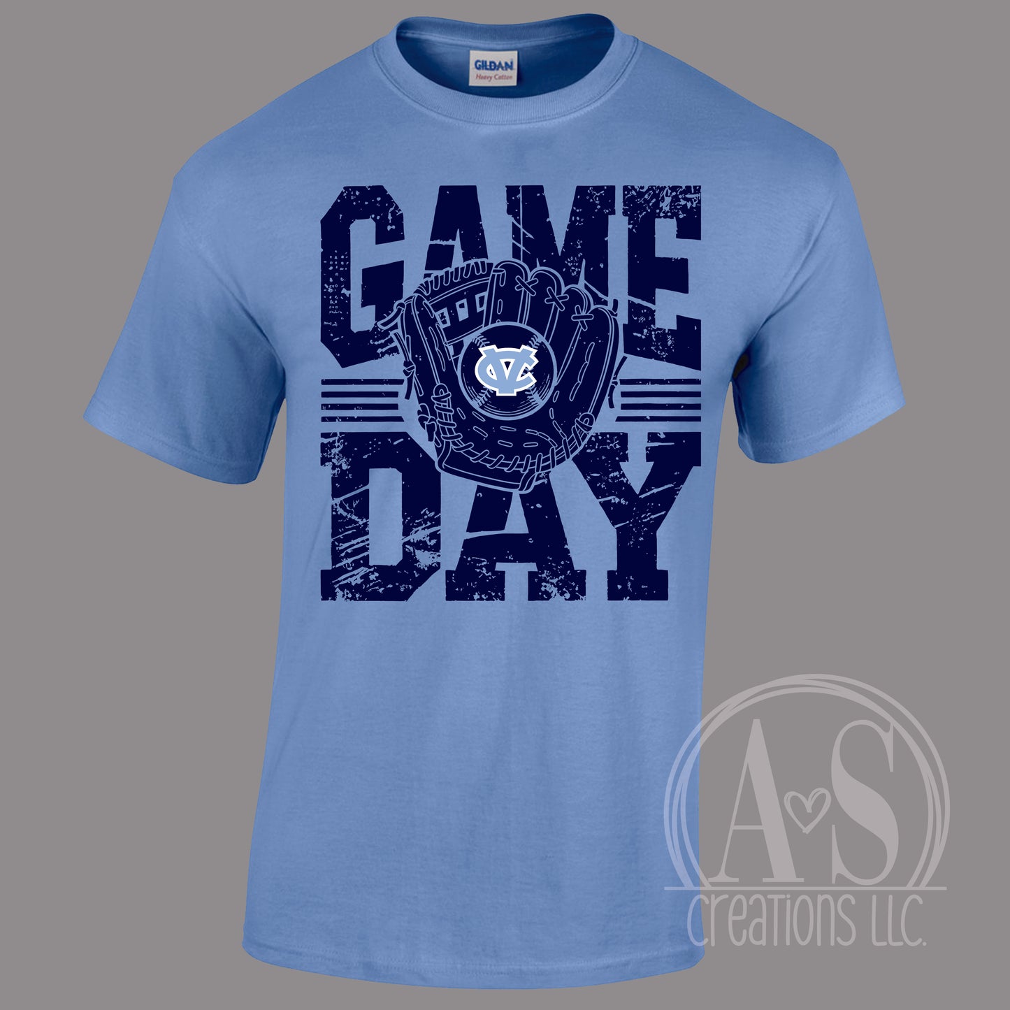 Game Day Carolina Blue Tee