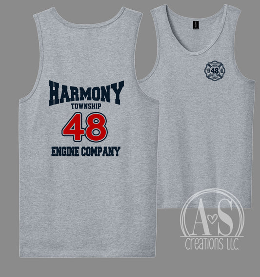 Harmony Township 48 Engine Company - UNISEX Tank Sport Grey