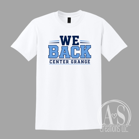 We back - Collegiate Style
