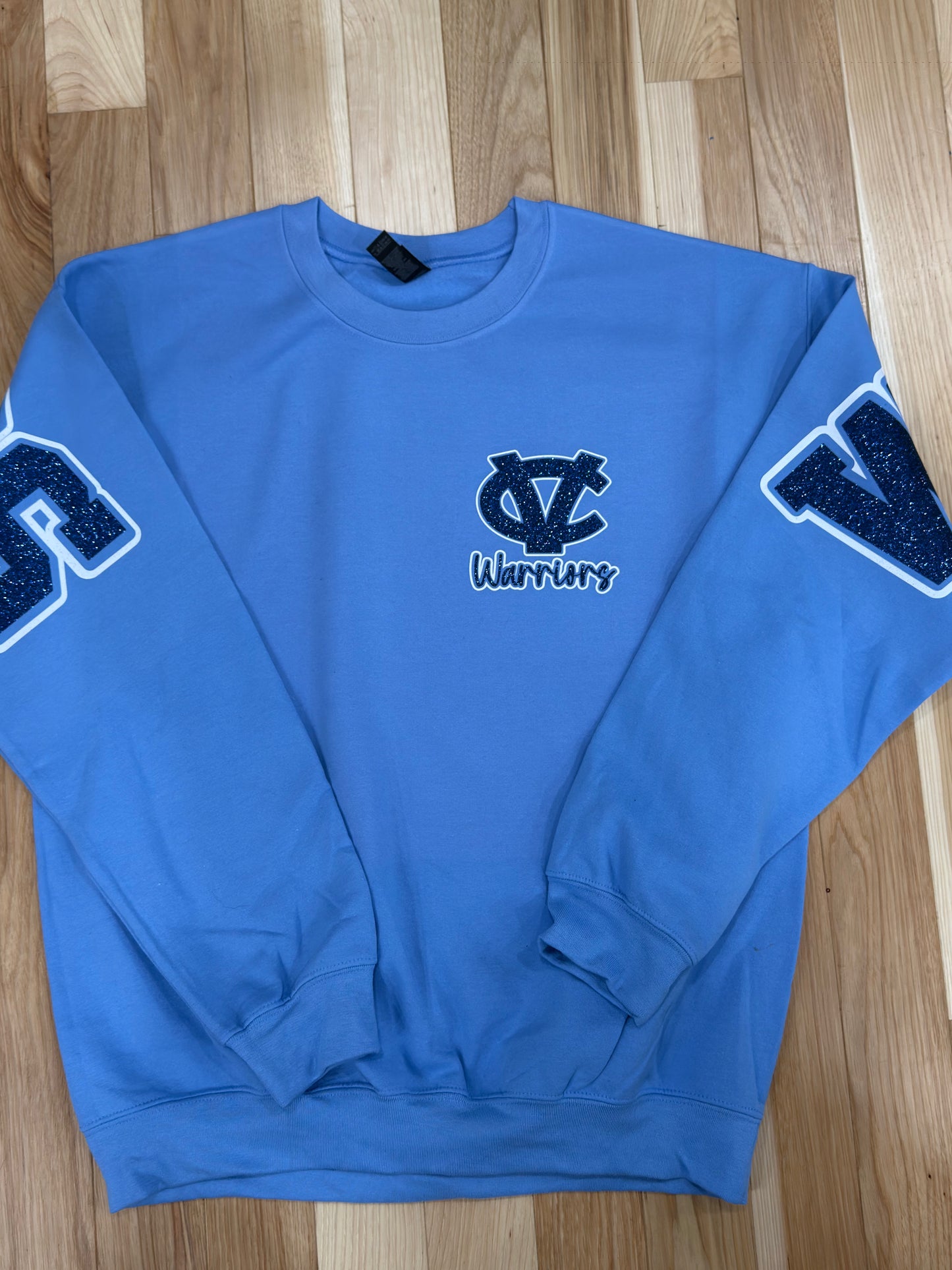 Warriors Glitter Big Back Sweatshirt