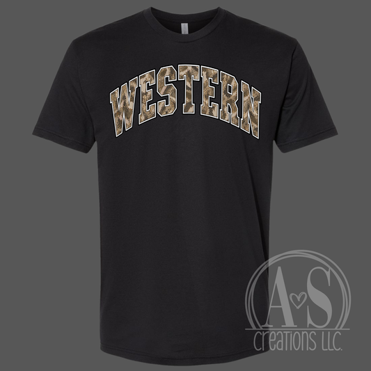 Western Camo - Black