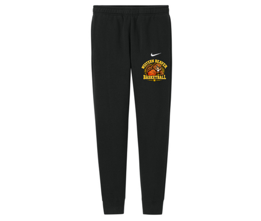 Western Beaver Basketball Nike Joggers - Black