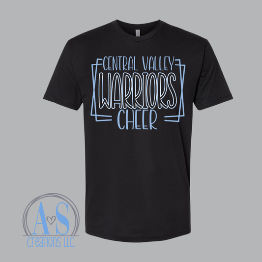 Central Valley Warriors Cheer - Black