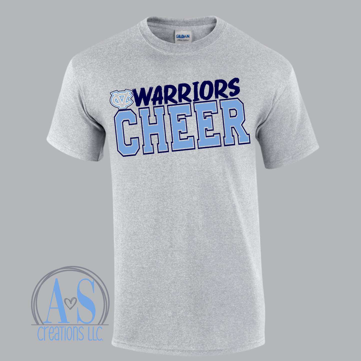 Warriors Cheer - grey