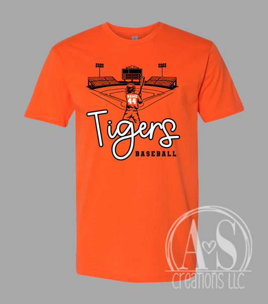 Tigers baseball stadium tee