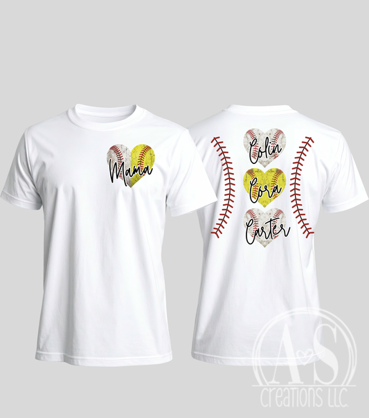 Baseball+Softball Mama