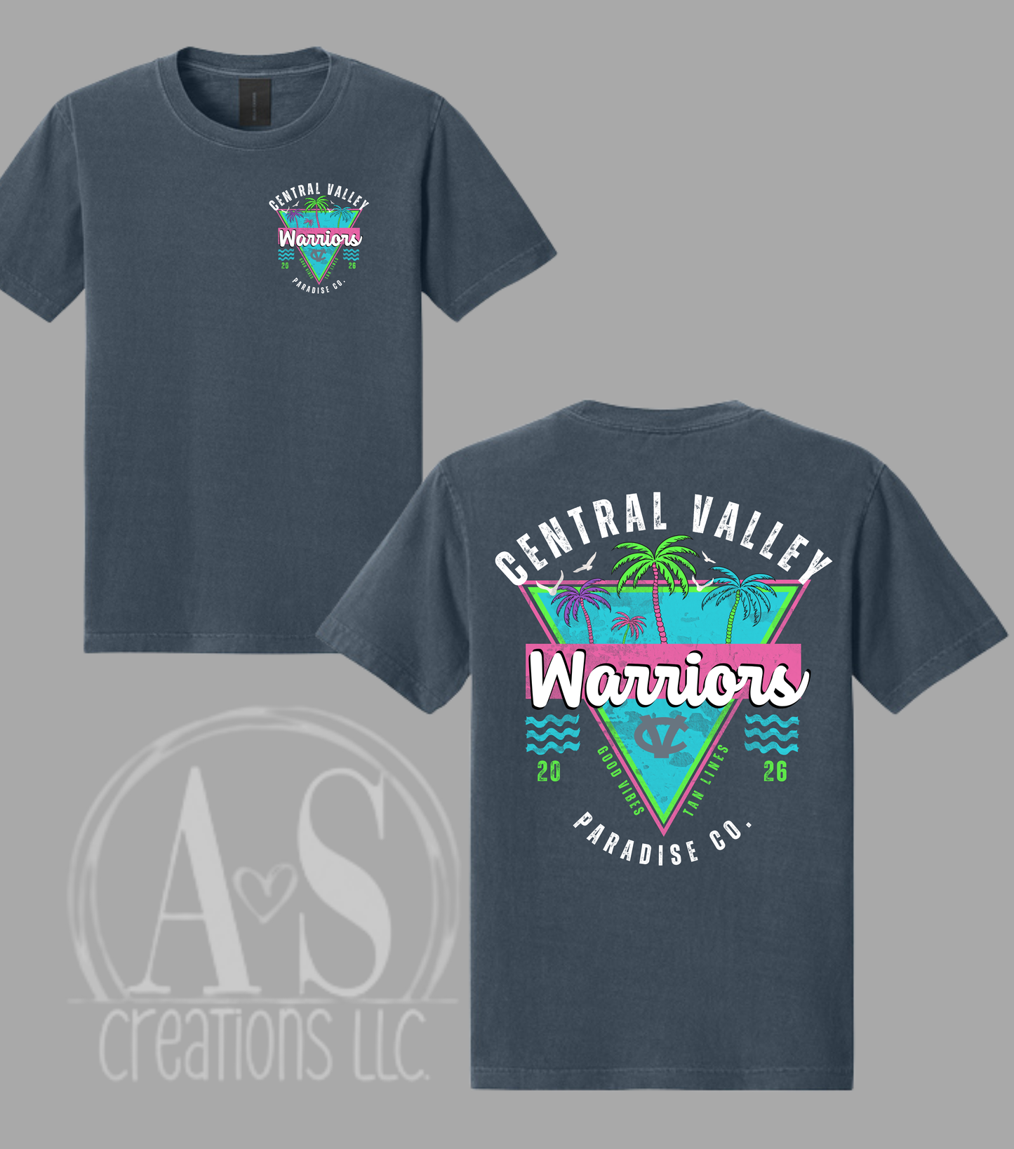 Warriors Retro Summer Tee