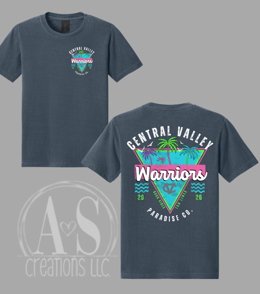 Warriors Retro Summer Tee