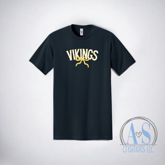 Vikings Bow Tees -YOUTH