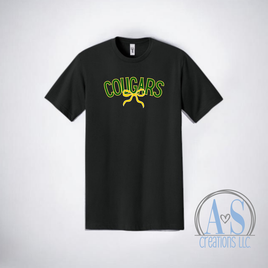 Cougars Bow Tees