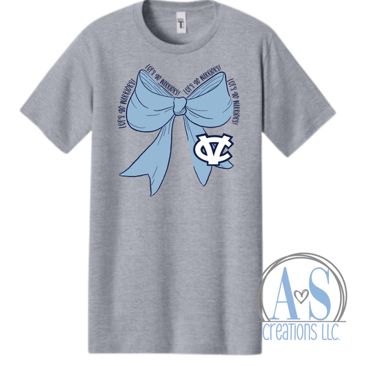 Let’s go Warriors Bow - Sport Grey
