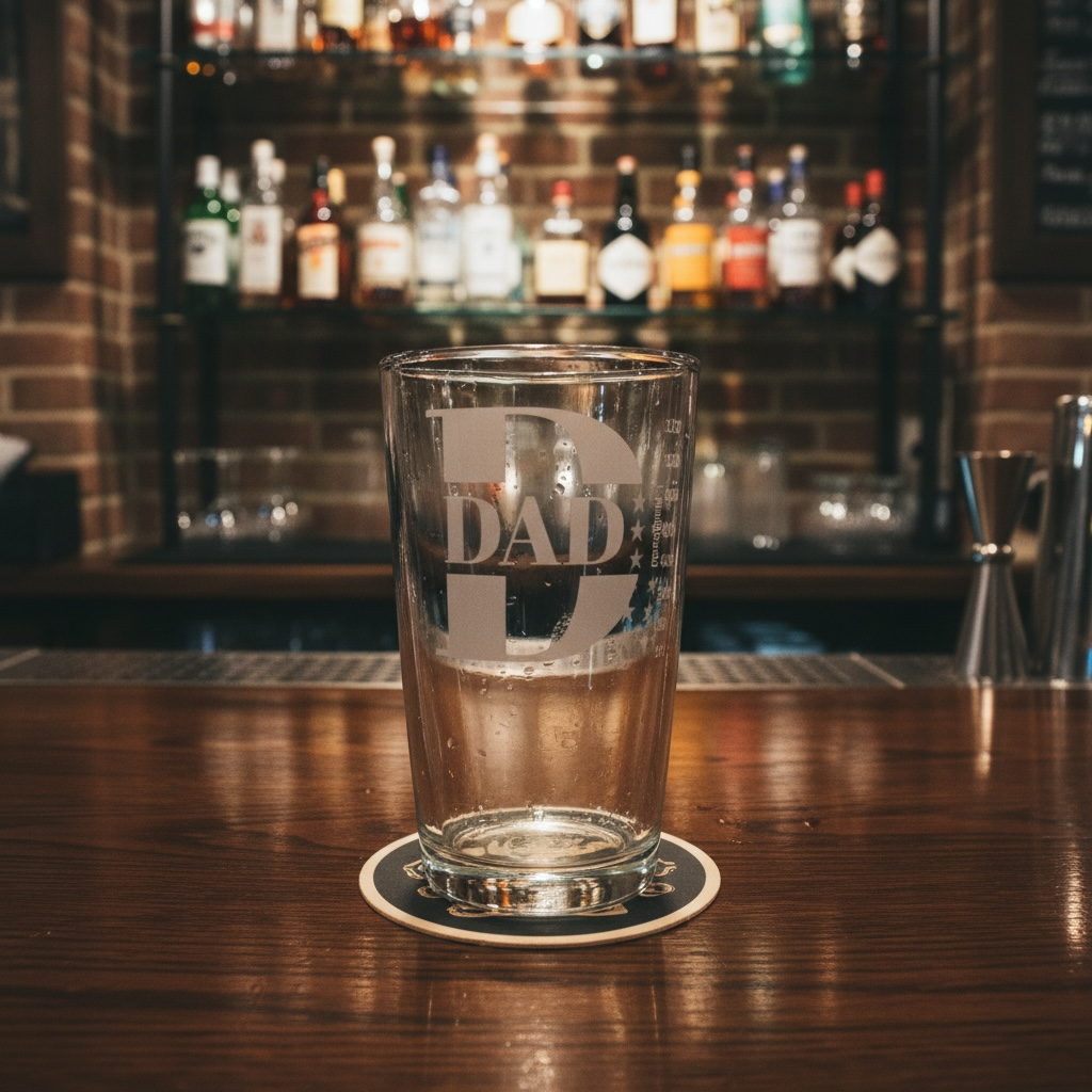 Engraved 20oz Glass