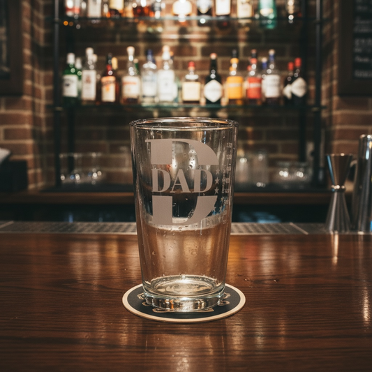 Engraved 20oz Glass