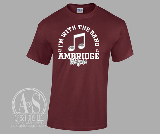 I'm with the band Note - Maroon