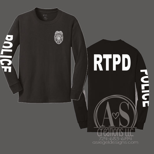 RTPD - Black Long Sleeve Options