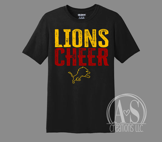 Lions Cheer - Black