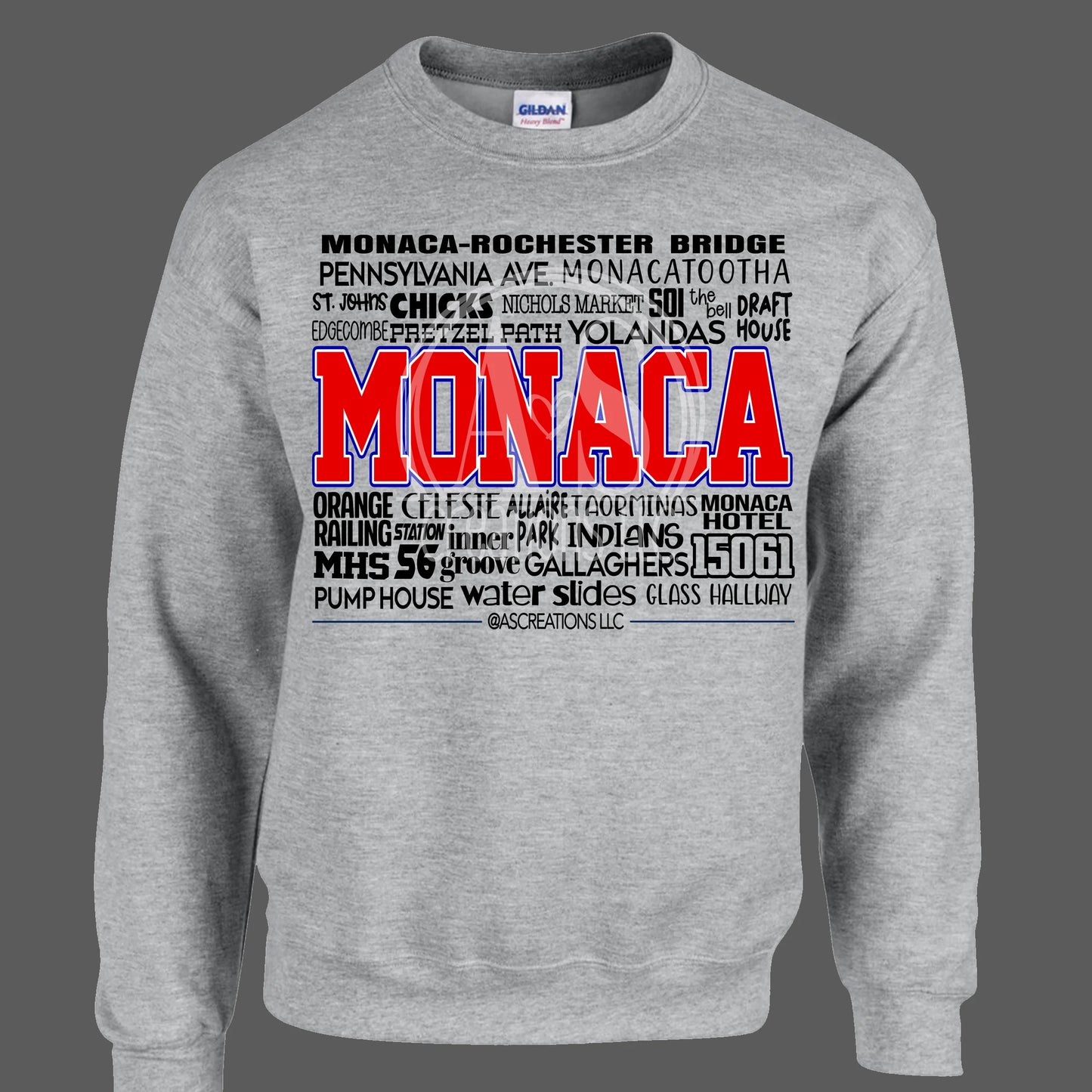 Monaca Words