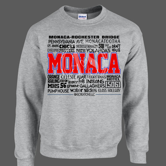 Monaca Words