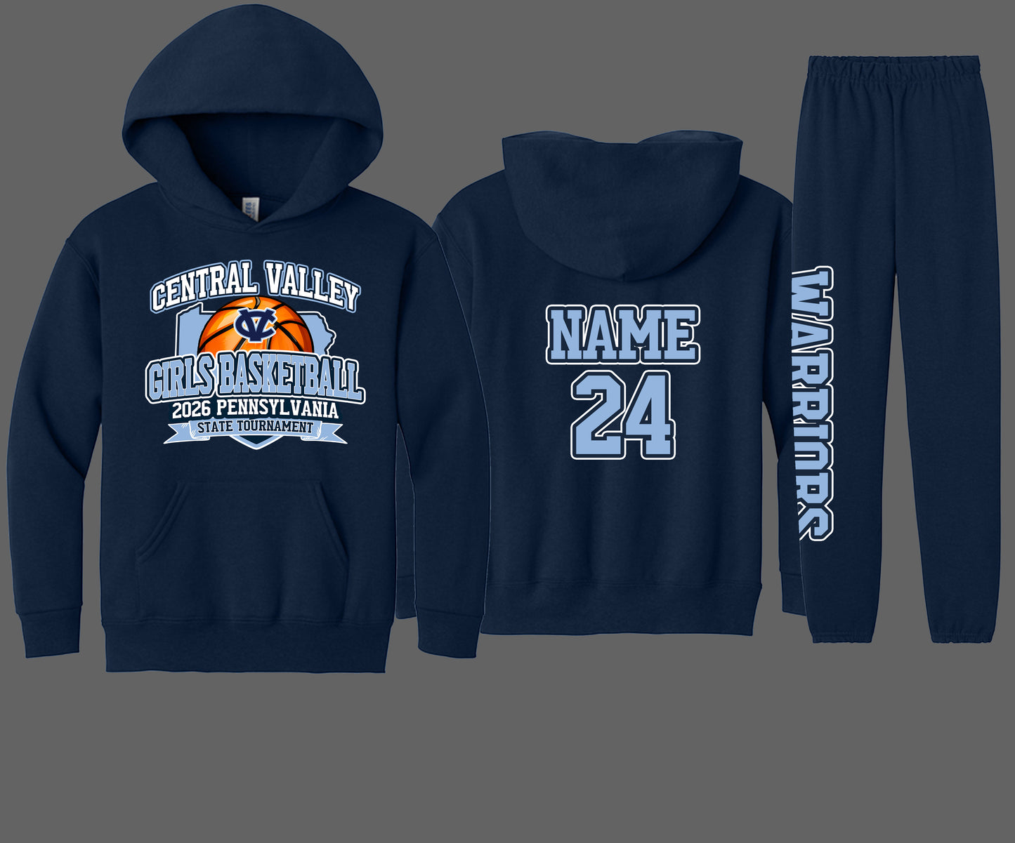 Girls Basketball Sweatsuit
