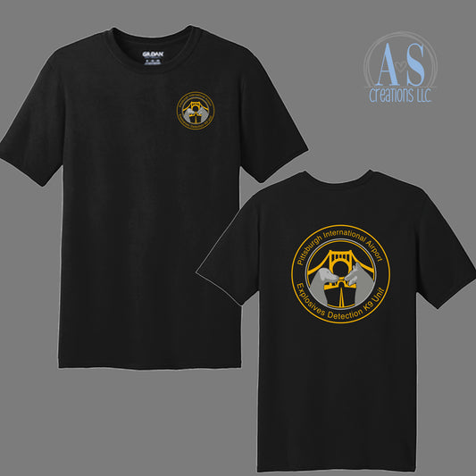K9 Tee - Non Employee - Black