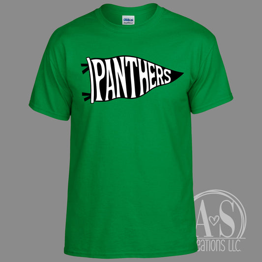 Panthers Pennant - Green