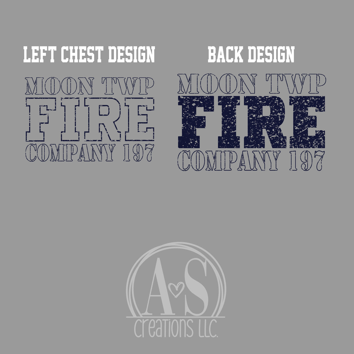 DISTRESSED DESIGN - SPORT GREY