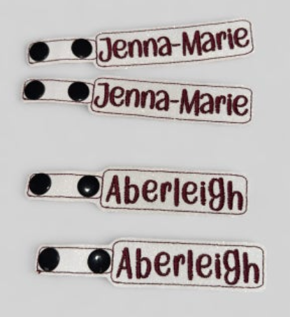 Ambridge Pom Name Tags