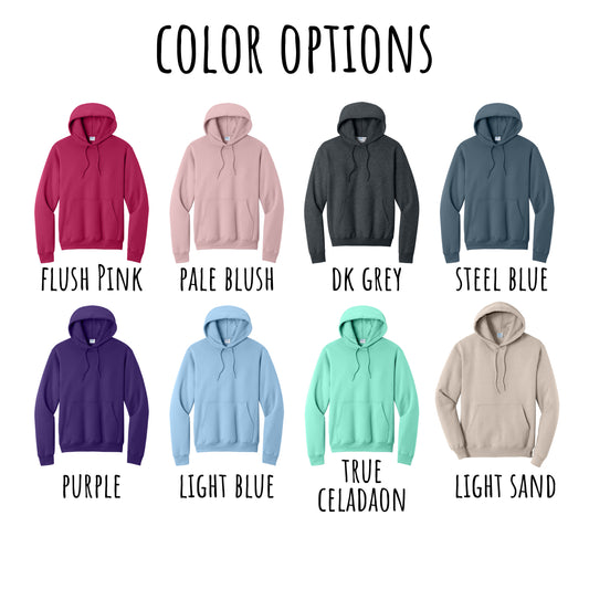 Custom Word Fleece Hoodie