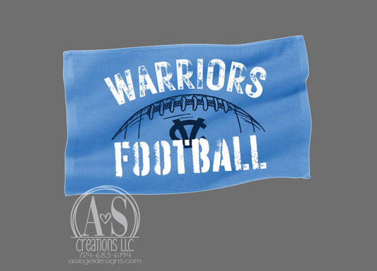 Warriors Football Spirit Towel