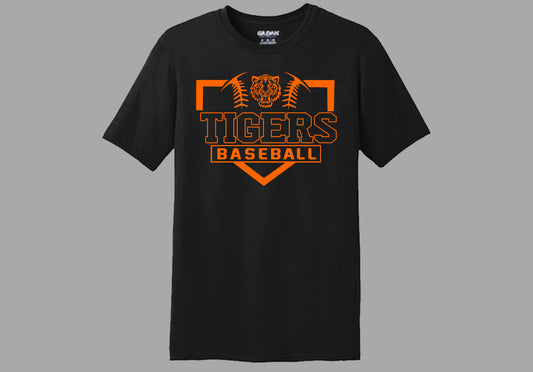 Tigers Baseball Home Plate