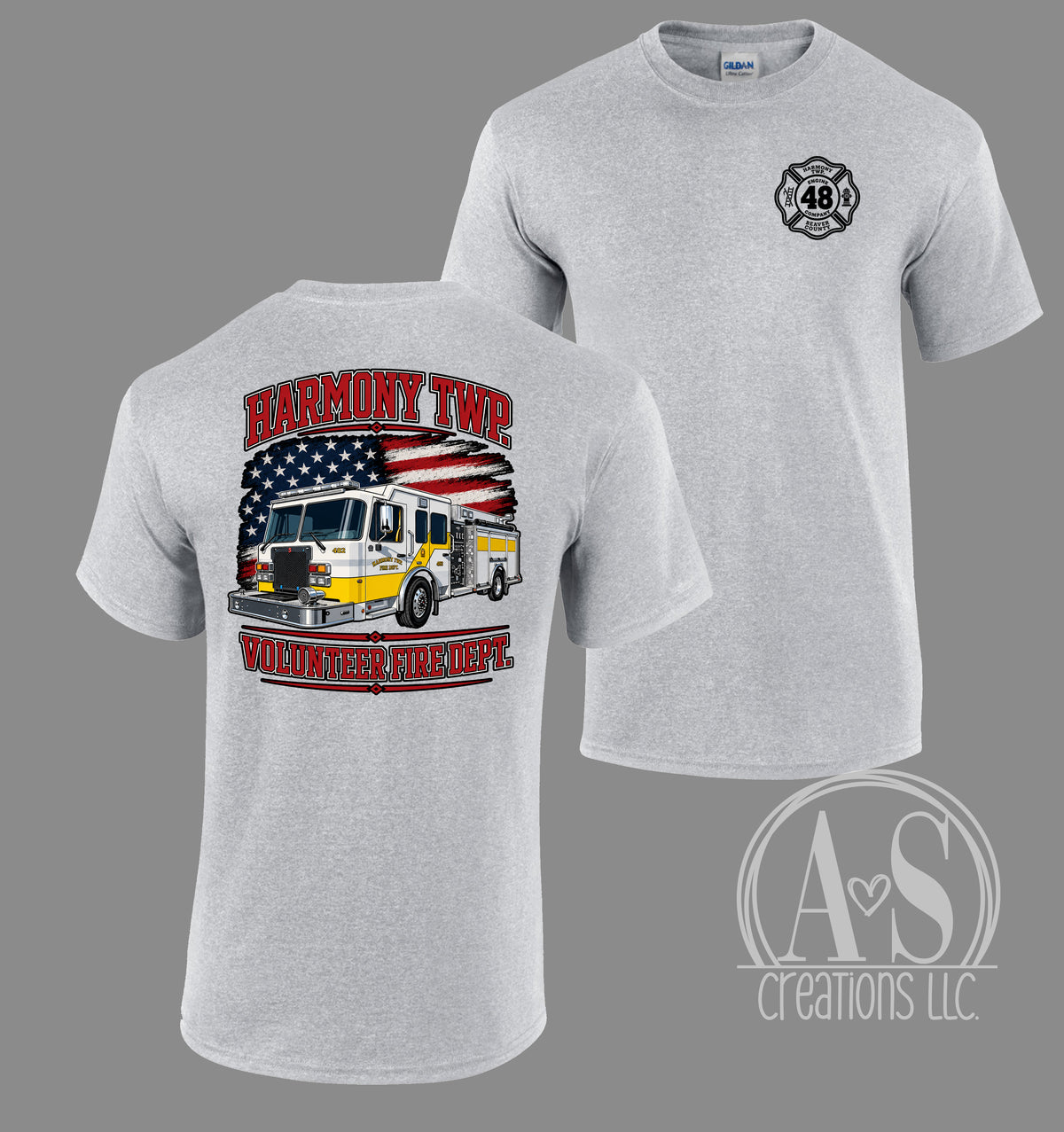 Harmony Township Truck - Sport Grey - YOUTH