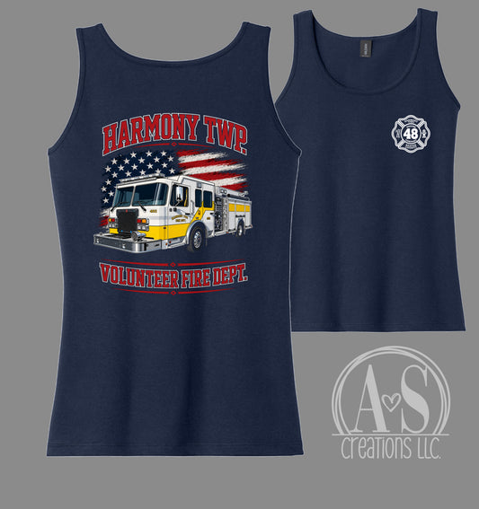 Harmony Township Truck - Ladies Tank
