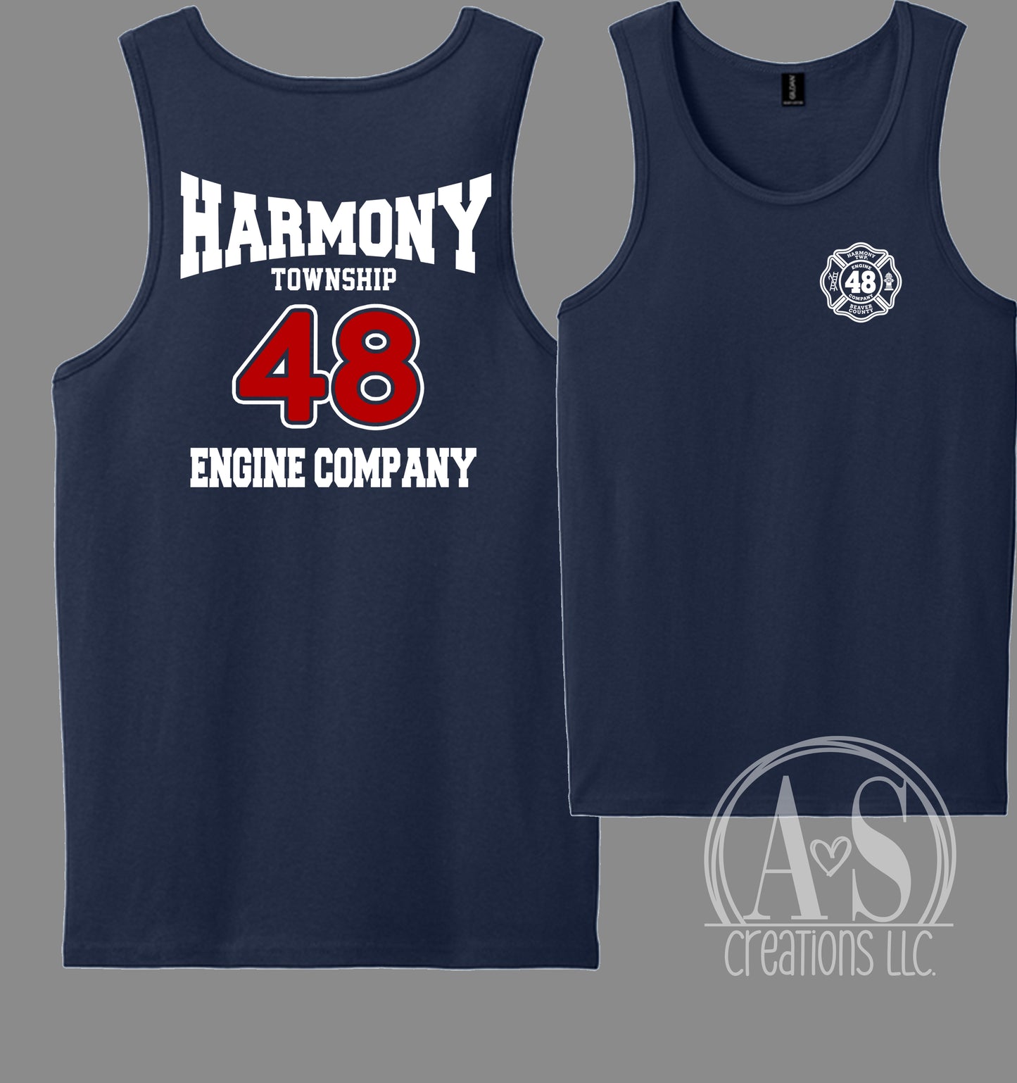 Harmony Township 48 Engine Company - UNISEX Tank