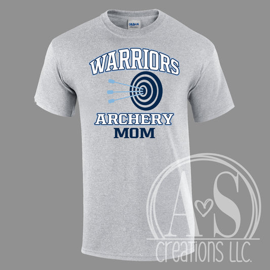 Warriors Archery Mom - Sport Grey