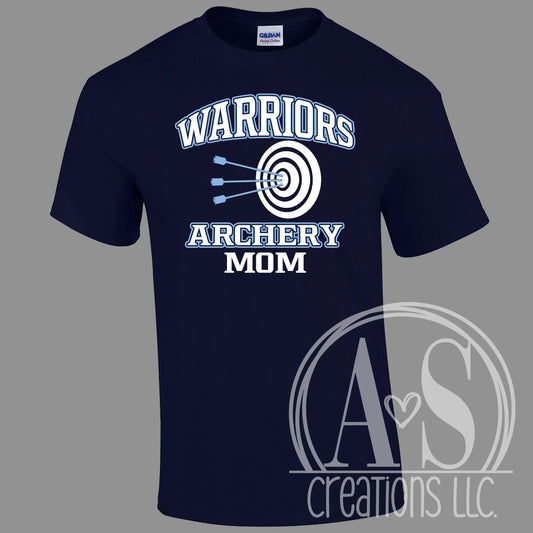 Warriors Archery Mom- Navy
