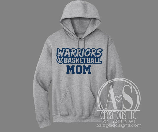 Warriors Basketball Mom - Sport Grey