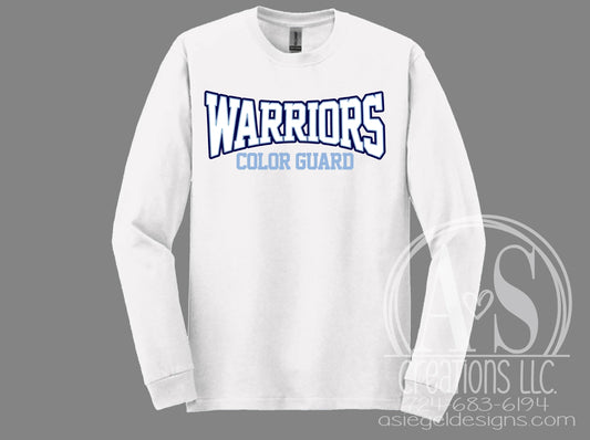 Warriors Colorguard - white