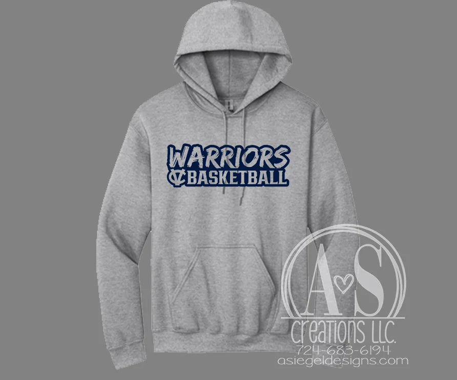 Warriors Basketball CV - Grey