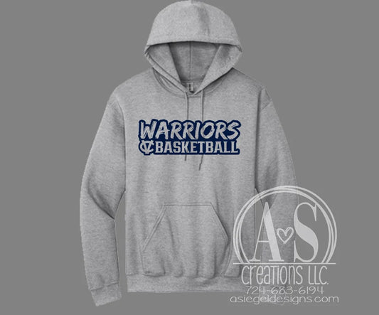 Warriors Basketball CV - Grey