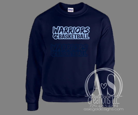 Warriors Basketball CV - Navy