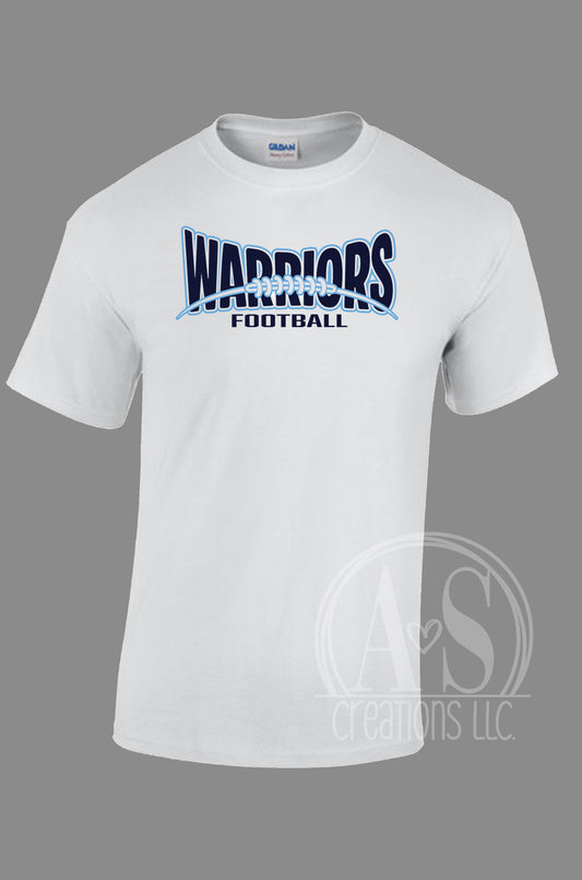 Warriors Football 2026 - White