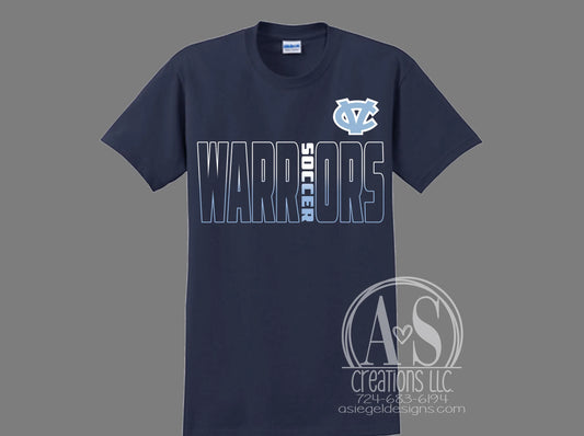 Warriors Soccer Gradient