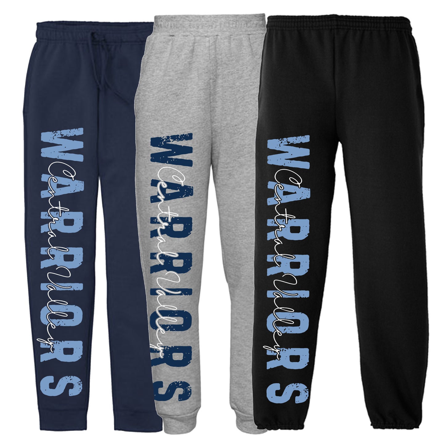 Central Valley Warriors Sweatpants- Lil Warriors Fundraiser