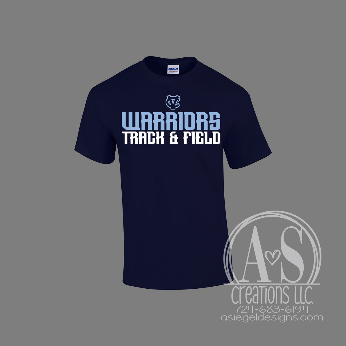 Warriors Track & Field - Navy
