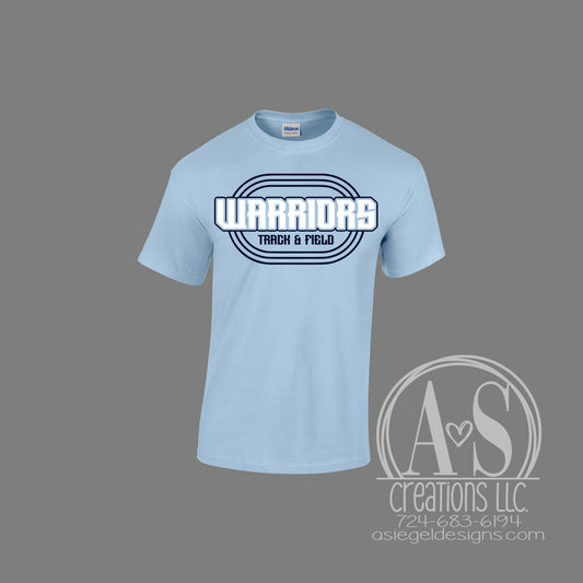 Warriors Track - Light Blue