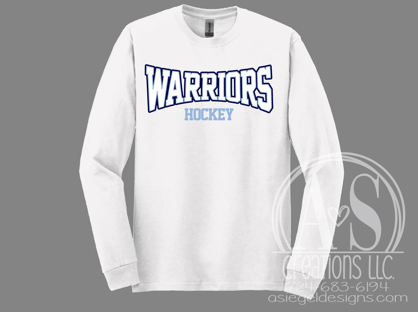 Warriors Hockey - White